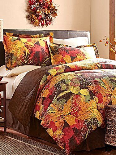 comforter leaves|fall leaves comforter.